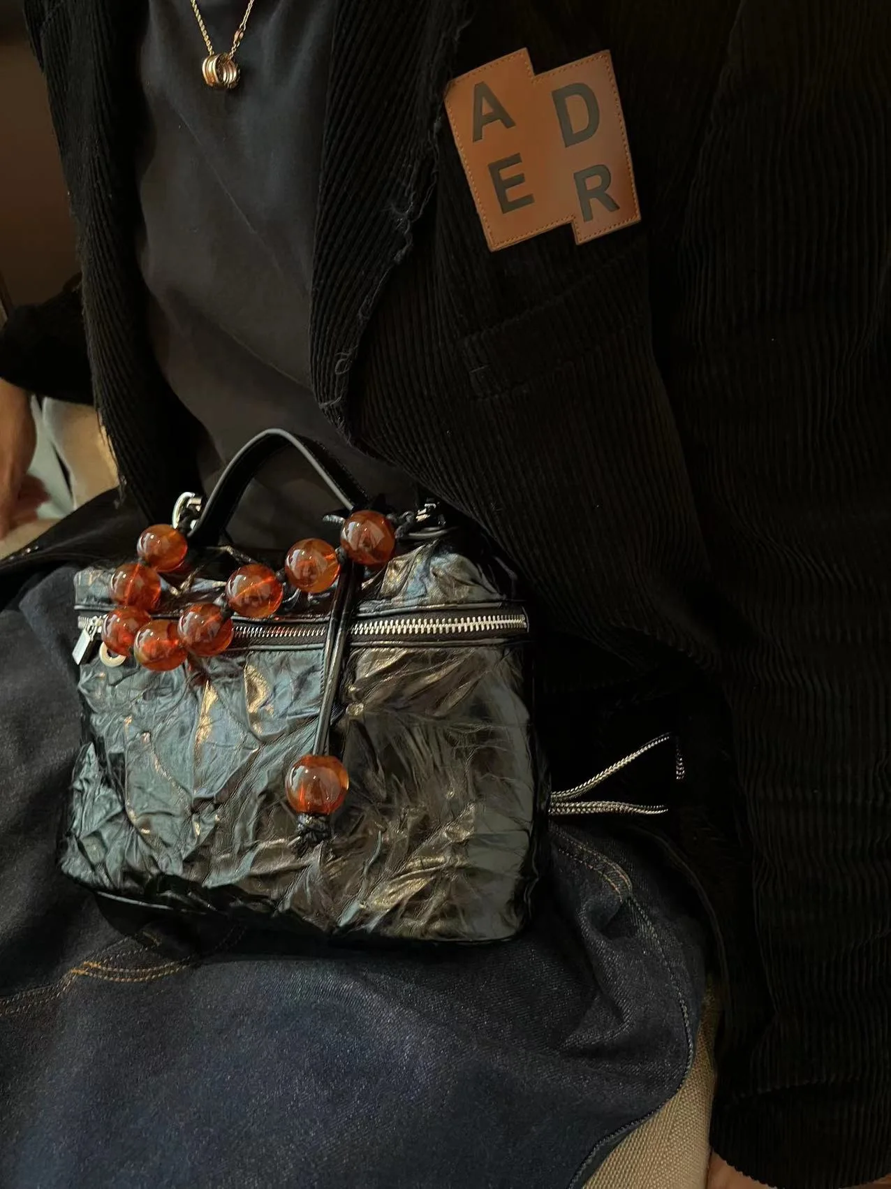 

Handheld Wrinkled Soft Leather Single Shoulder Oblique Straddle Women's Bag Fashion Small Square Bag