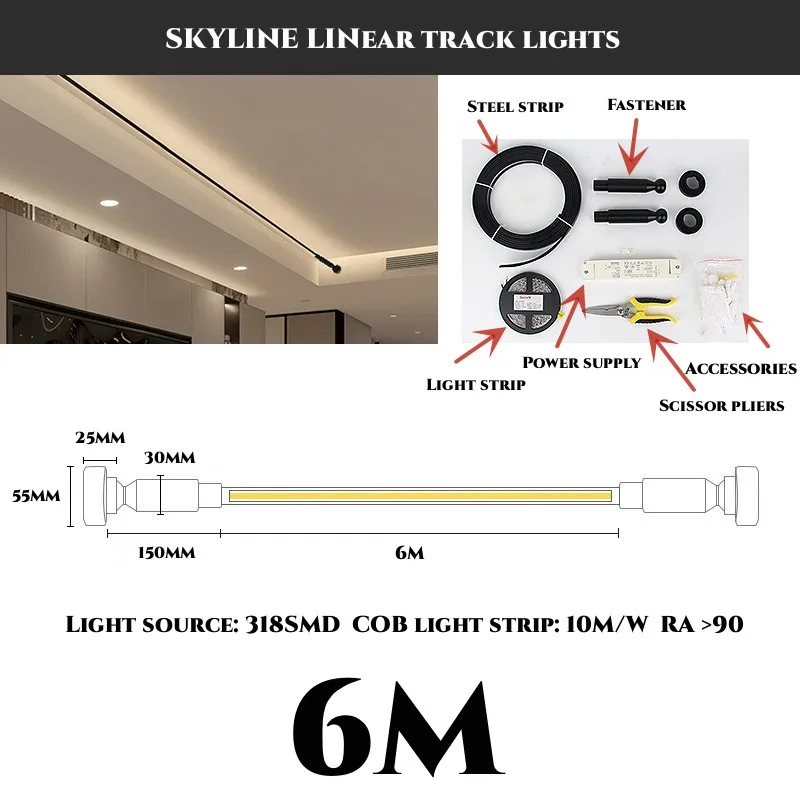ตัวเลือกสินค้า LED Strip Light ตกแต่งผนังโมเดิร์น