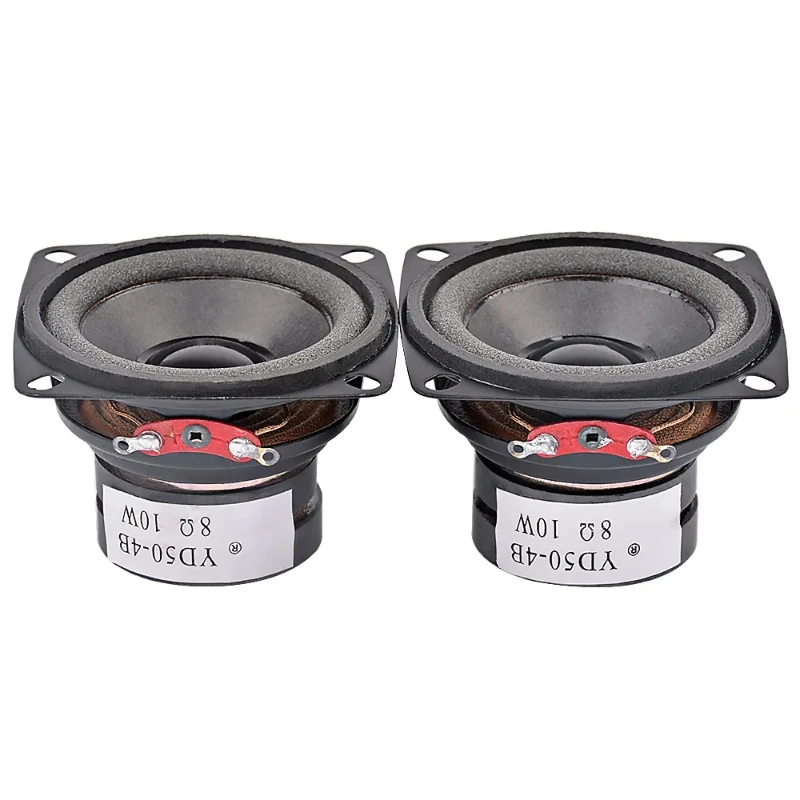2 Inch Portable Audio Speaker 4 8 Ohm 10W Mini Full Range Loudspeaker DIY Multimedia Music Speaker Home Theater 2Pcs SOTAMIA