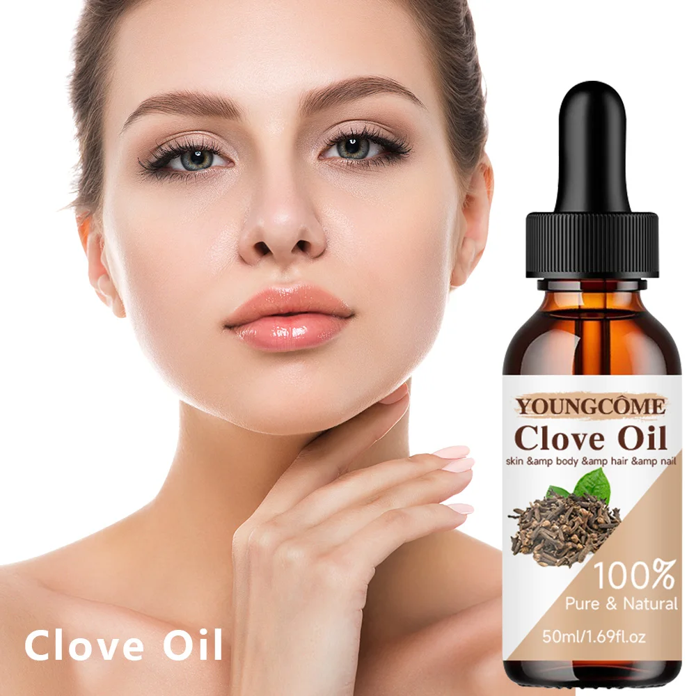 Clove essential oil helps keep skin hydrated and improves skin elasticity shine facial care Moisturizing Repair Anti-aging 4