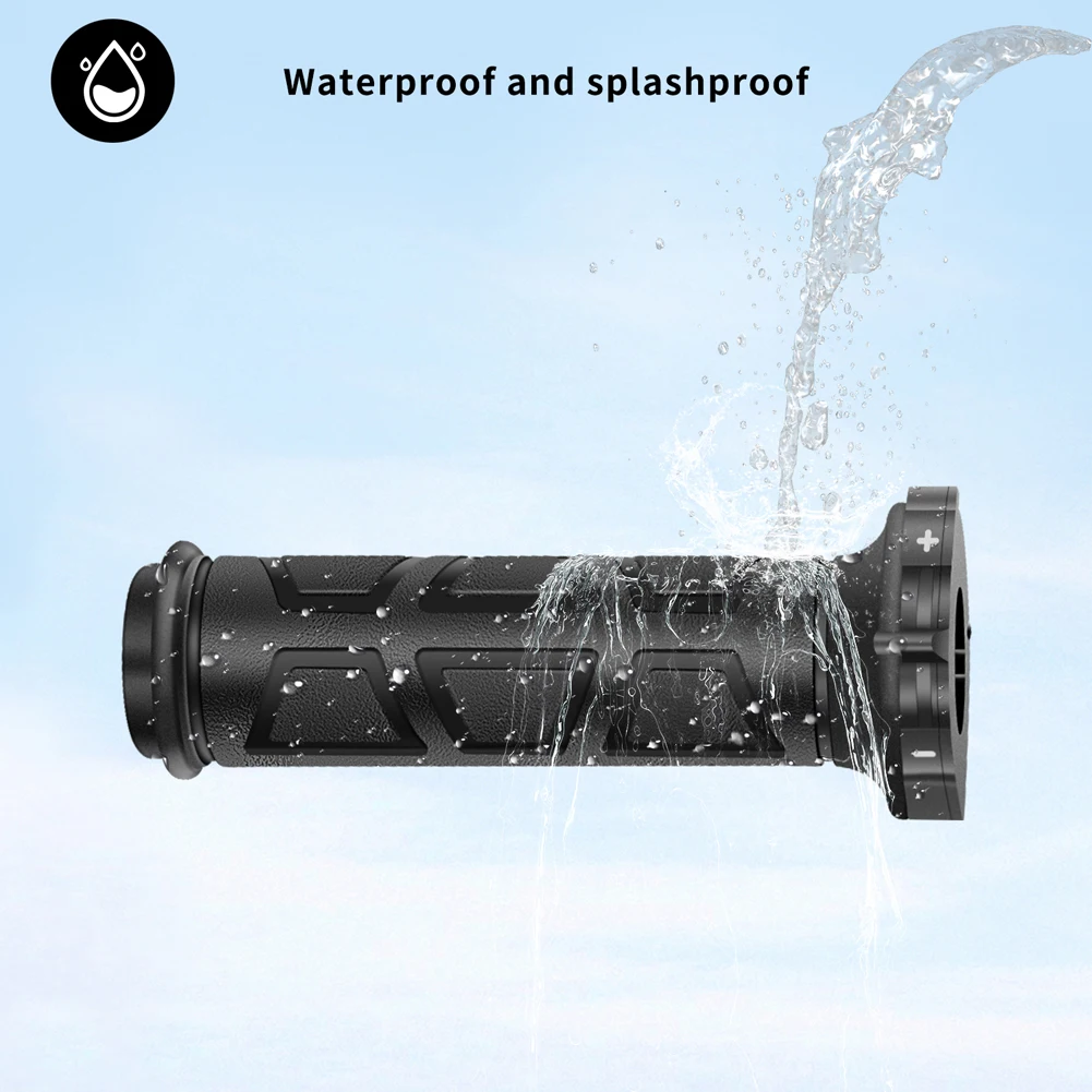 22mm Motorcycle Hand Heated Grips 3 Gear Electric Heating Handle Waterproof Electric Hot Heated Grip Motorcycle Parts for Winter