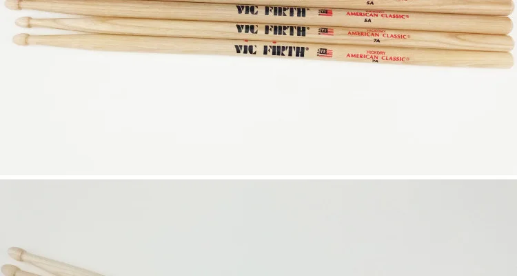 Ein Set mit 2 5A Walnuss-Drumsticks, perfekt für Jazz-Drummierer. Professionelle Qualität, es trifft auf die täglichen Praxis braucht Anfänger – Detail 9
