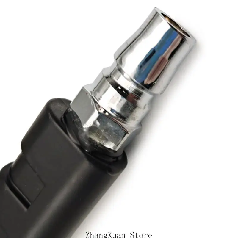 Industrielle Luftblaspistolen, verstellbare Luftstromdüse, Stahlverlängerung, pneumatisches Luftkompressor-Zubehör, 3 x – Detail 10