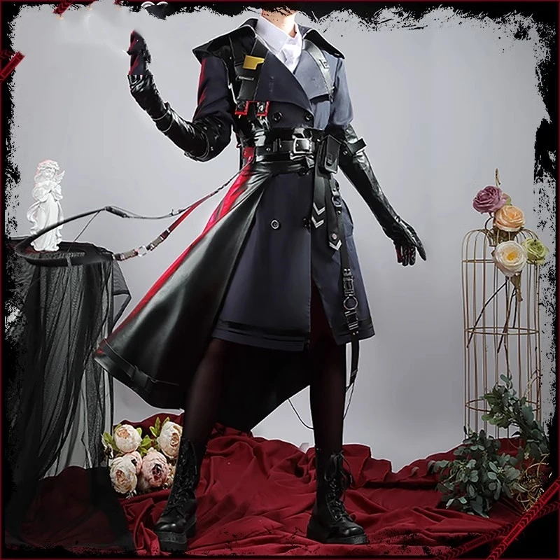 

Fashion Rahu Cosplay Costume Game Path To Nowhere Doujin Men Cos Clothes Rahu Role Play Clothing Comic-con Party Suit Full Set