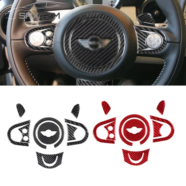 Auto Carbon Fiber Schutz Abdeckung Für MINI Cooper F54 F55 F56 F57 F60 Auto  zubehör innen Dekoration Aufkleber Änderung - AliExpress