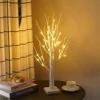 LED simulation birch tree bedroom, living room, party decoration, battery, USB dual-use, warm and romantic atmosphere· 5