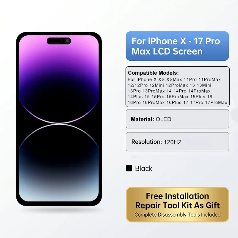 Premium OLED Display & 3D Touch Digitizer Replacement Parts