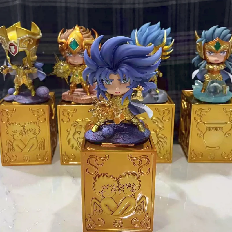 Foc Gk Mini Saint Seiya Myth Cloth Box Cavalieri Dello Zodiaco 12 Constellation Box Regalo Action Figure Model Toy Hobby In Stock