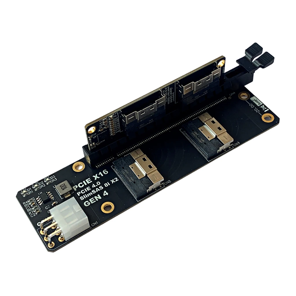 Scheda PCI Express 4.0 X16 A 4 X SFF-8639 NVMe - Foto 7