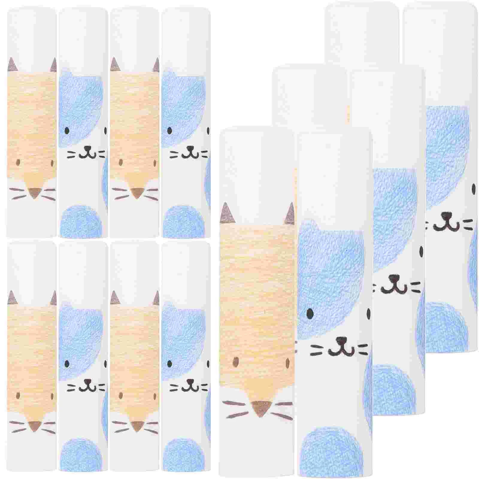 

Pencil Cover Cap Cute Cartoon Protective Extender Transparent Short Head Receiver 18pcs (Cute Pet/6 Pieces [0509]) Has