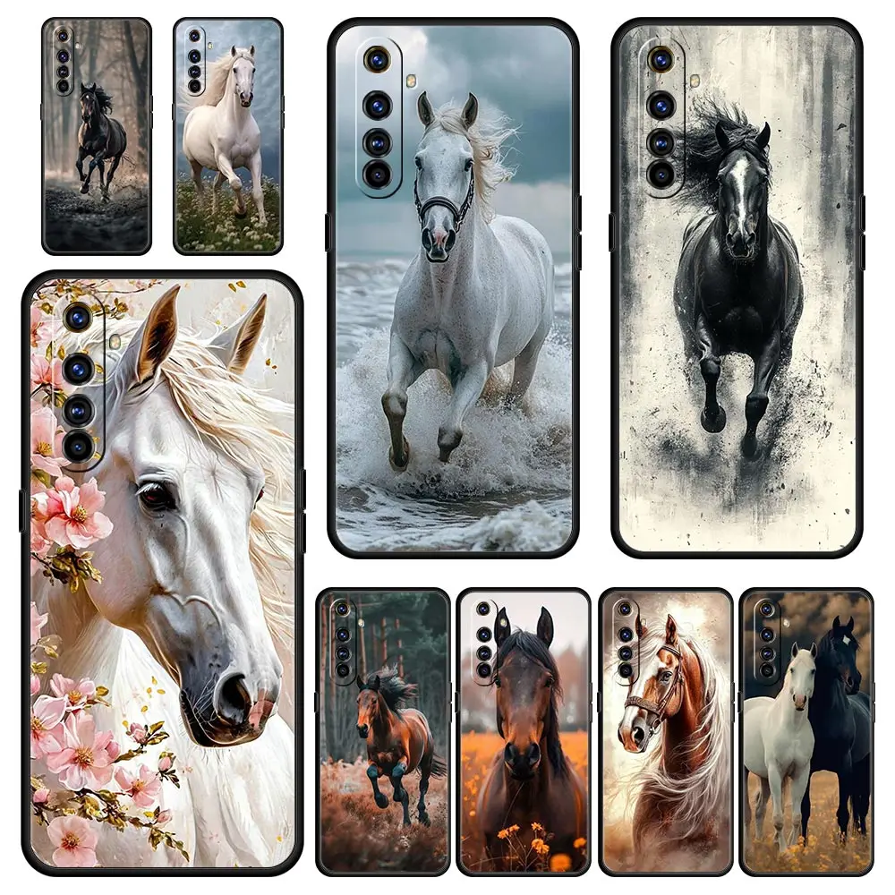Horses Galloping Design Phone Case Cover