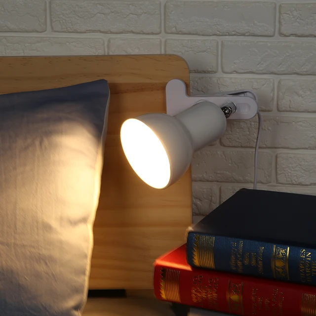 E27 Pet Feeding Light Holder Heating Clip-on Bulb with Cover Reptile Lamp Set Energy Saving Lighting Accessories 5