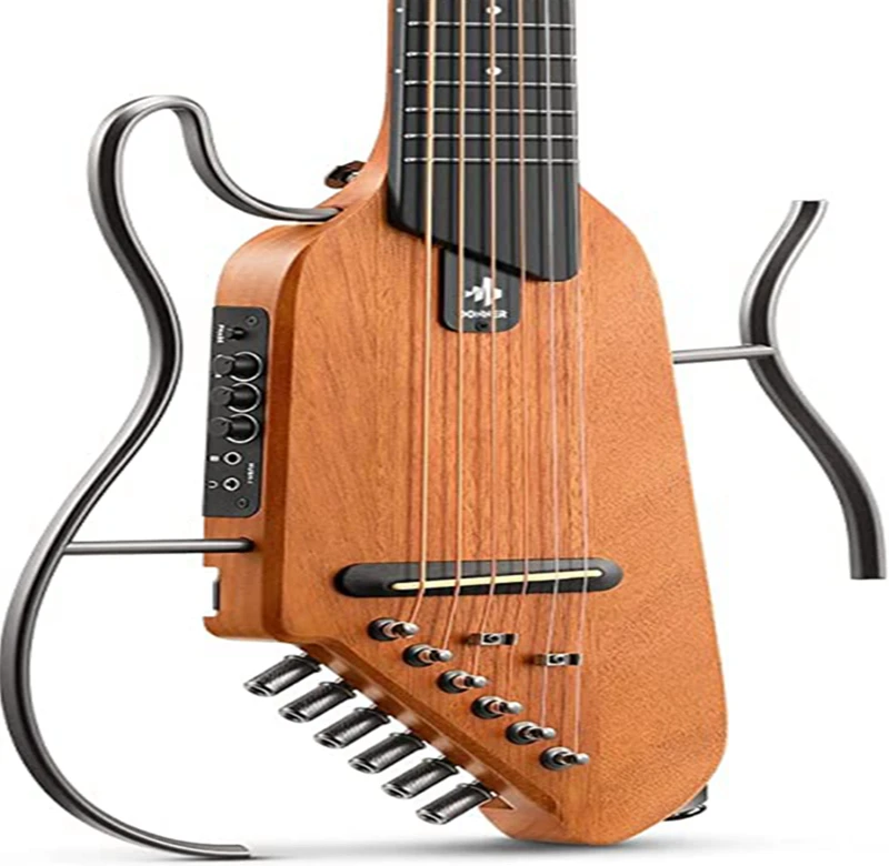 DonnerTravelGuitarHUSHIHeadlessSilentGuitarRemovableFramesUltraLightAcoustic