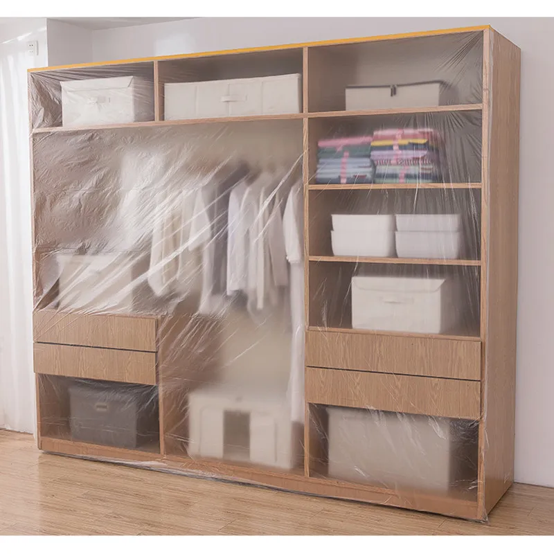 Disposable furniture dust cover dust cloth film decoration plastic protective film household cover dustproof