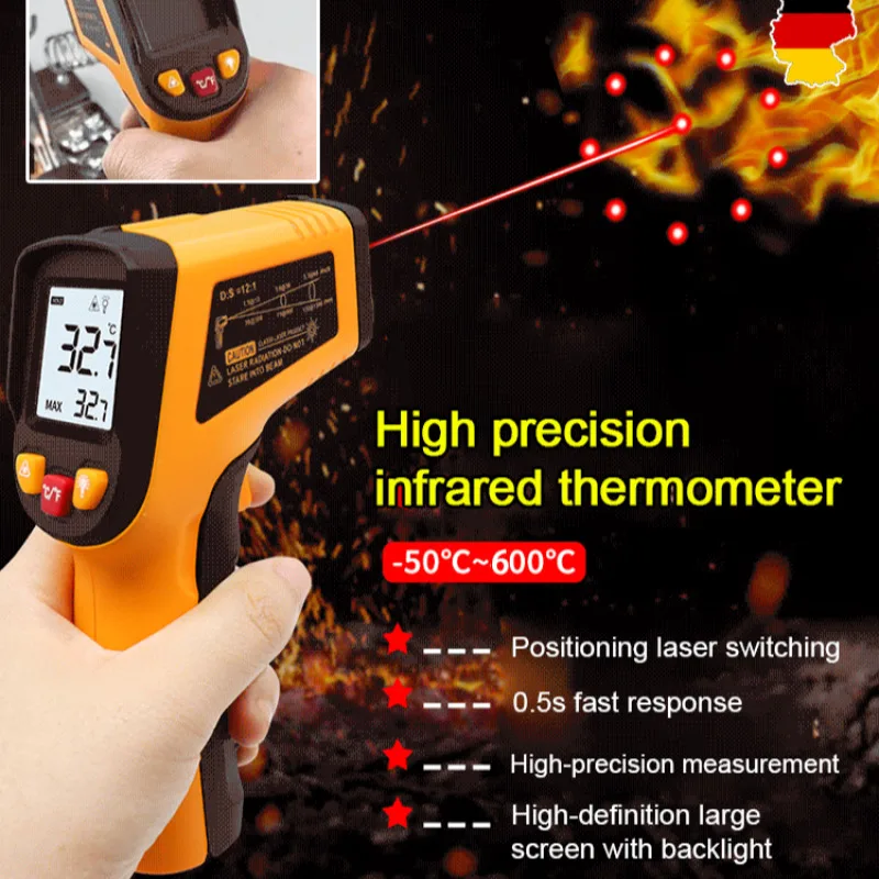 PAIRIER Digital Theroeter Hygroeter, Portable Theroeter Hygroeter Indoor With High