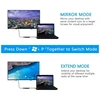 Multi-Functional Convenient HD 1080P Audio/Video Computer Driver USB To -Compatible Converter,Black Durable Easy Install 3