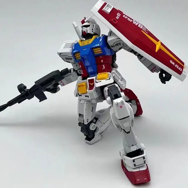 Daban 6628 Mg 1/100 Rx-78-2 Ver3.0 Base China Red Camo Color