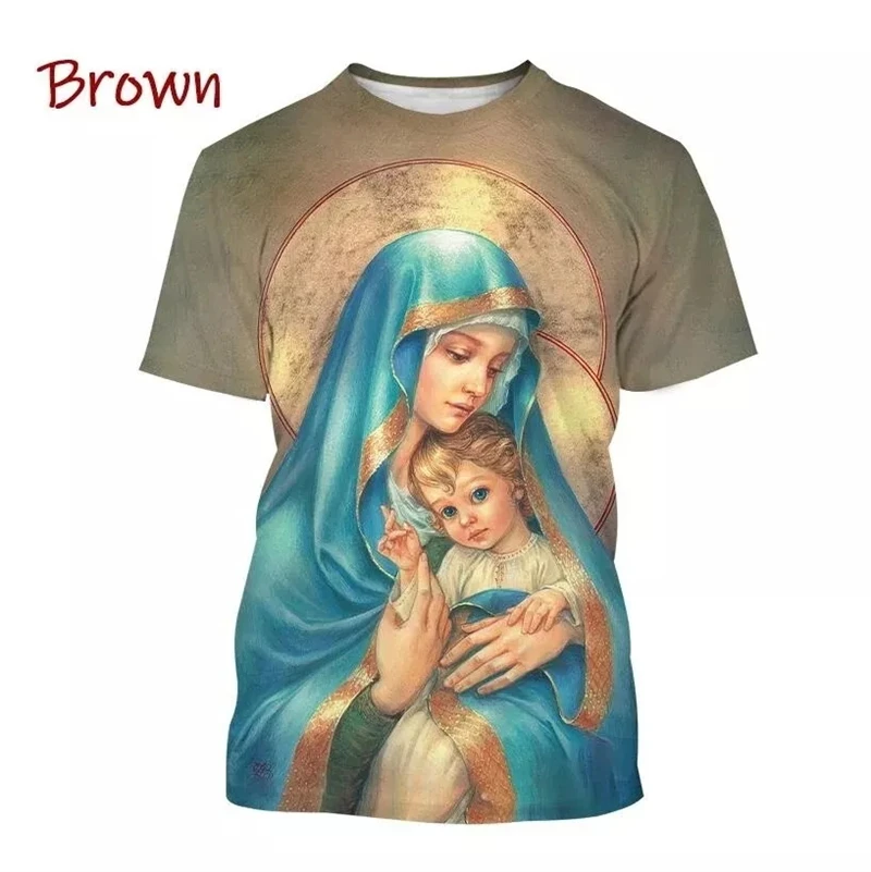 Christian Graphic 3D Print Short Sleeve T Shirt