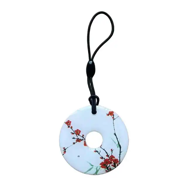 10/20/50/100Pcs EM4305 125Khz Key Copy Rewritable EM ID T5577 Keyfobs RFID Tag Ring Blank Card Proximity Token Random Pattern 6
