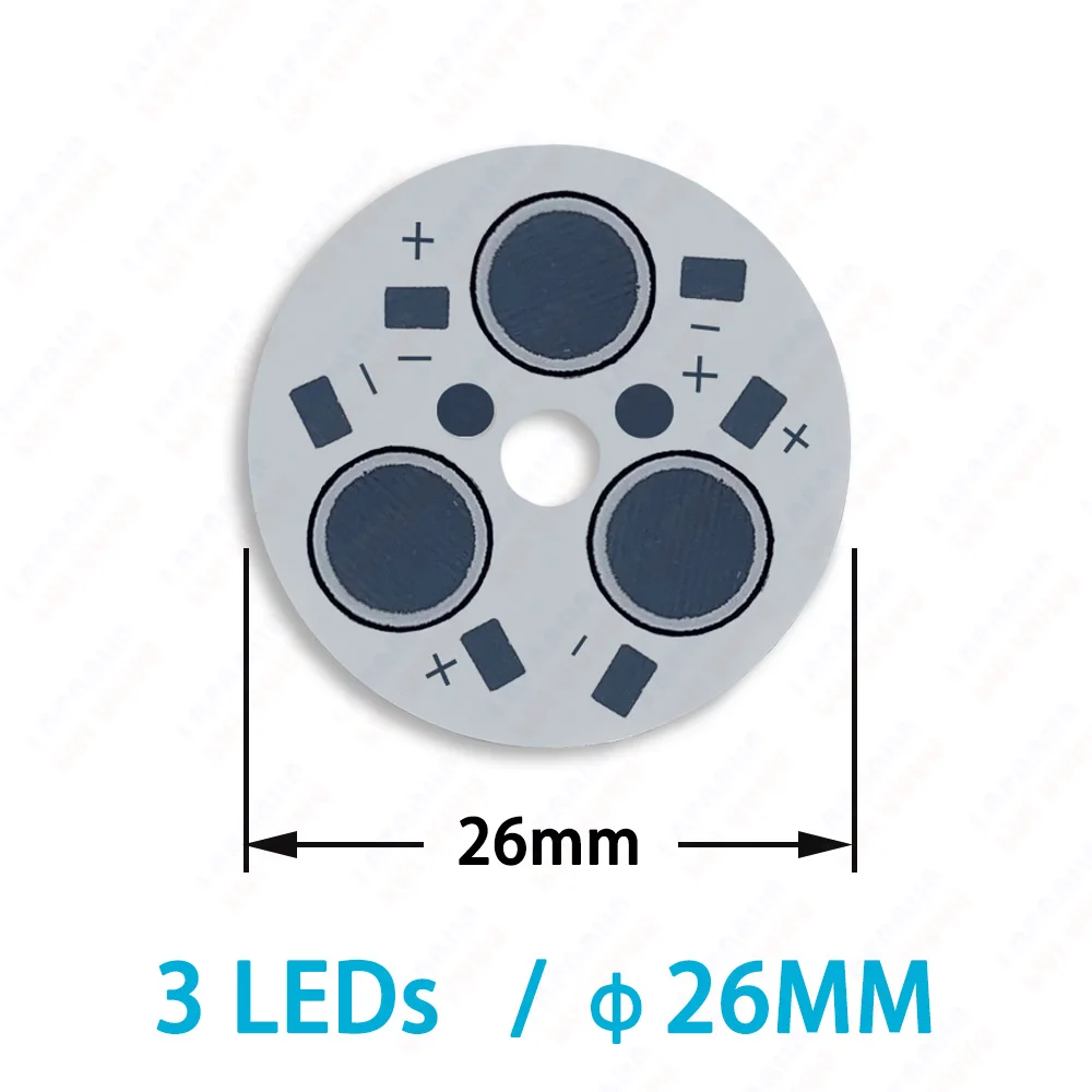 1W 3W 5W 7W 9W 12W 15W 18W 21W 24W 30W LED 알루미늄 플레이트 방열판 전구 PCB 기판 수경재배 수족관 식물 생장등 스포트라이트
