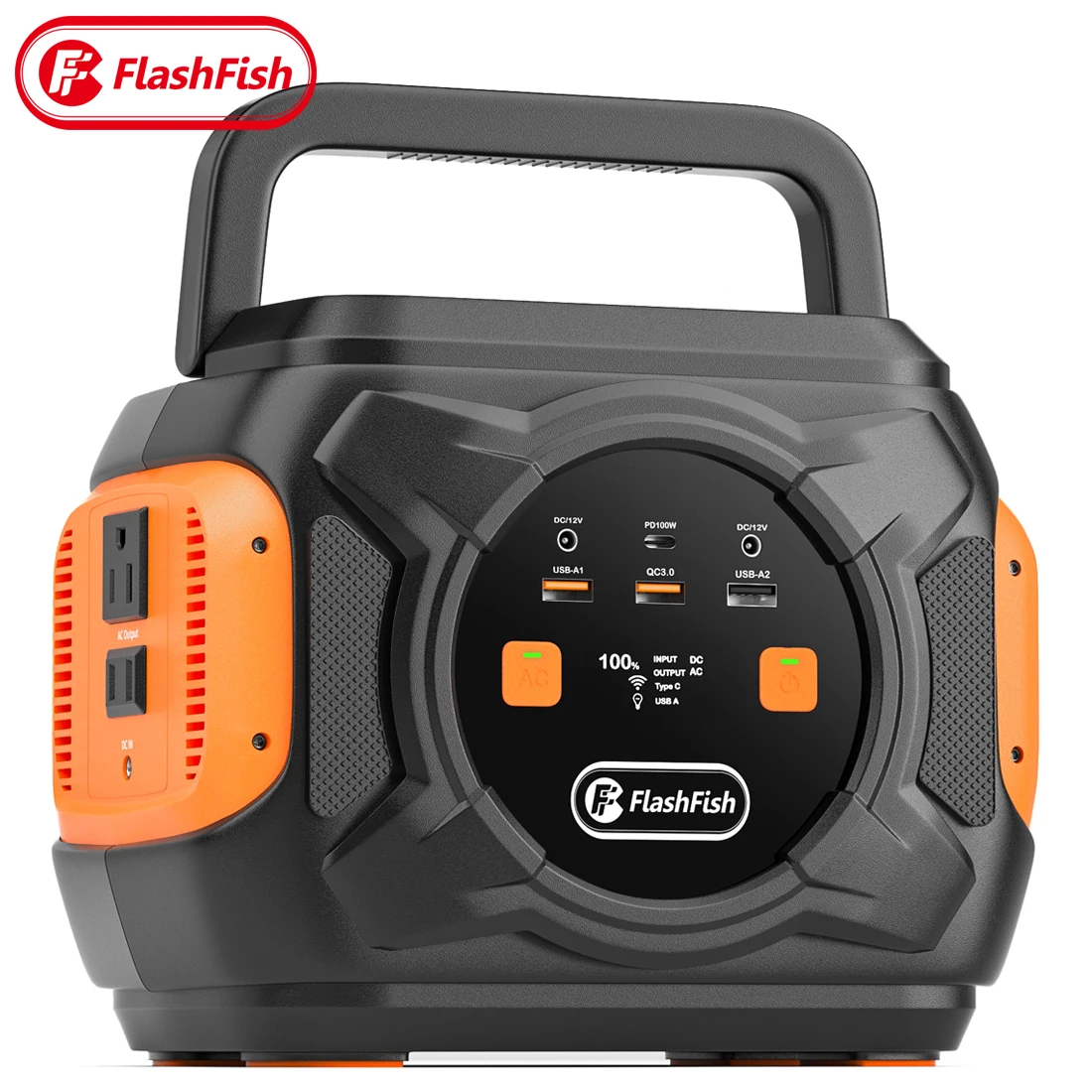 80000mAh Solar Generator 110V 320W 