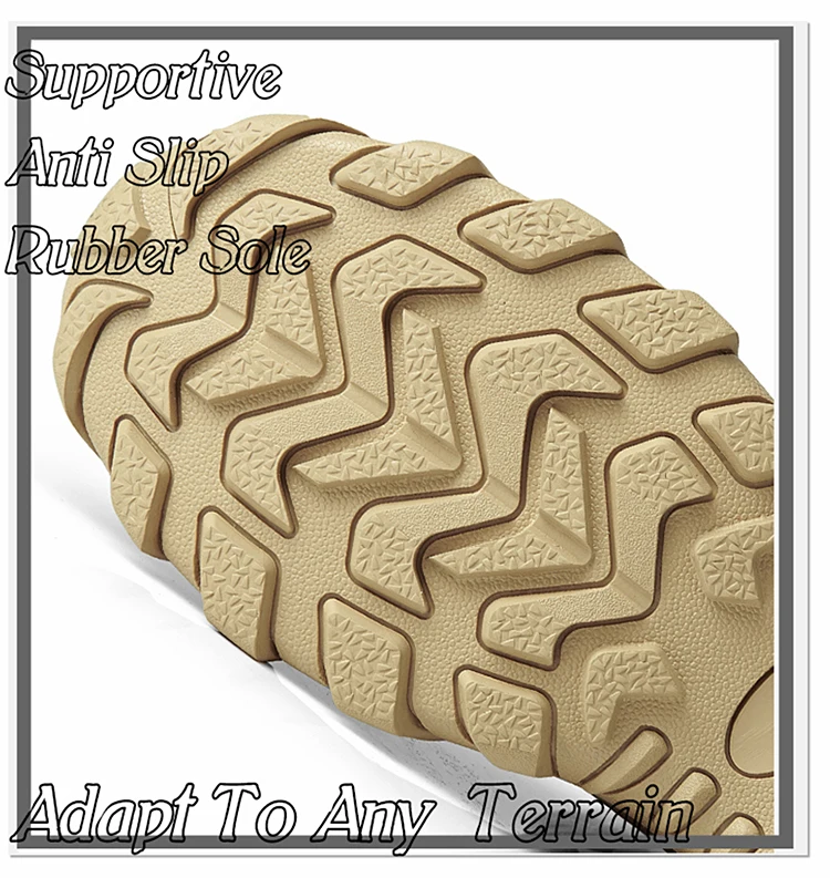 Taktische Militärstiefel für Herren, verschleißfest, rutschfest, Wanderschuhe, Kampfschuhe, Outdoor-Stiefel für Camping, Jagd, Arbeit, Übergröße 39–47 – Detail 7
