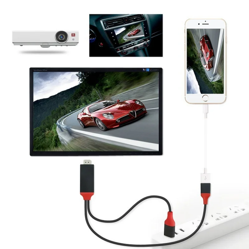 USB-Hdmi ȣȯ ̺ ȯ , ̷ ĳƮ MHL ̺ ũ USB Ÿ C- е-TV 