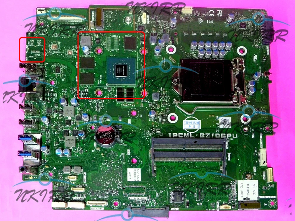 

IPCML-GZ/DGPU PT5CF 0PT5CF CN-0PT5CF GTX1050 3G LGA1200 DDR4 Q470 материнская плата для Dell OptiPlex 5480
