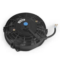 Kit de montage électrique universel pour climatisation de voiture, 7/10/12/14 pouces, 12V, 80W, 2100 tr/min, radiateur électronique, lame de ventilateur de refroidissement 3