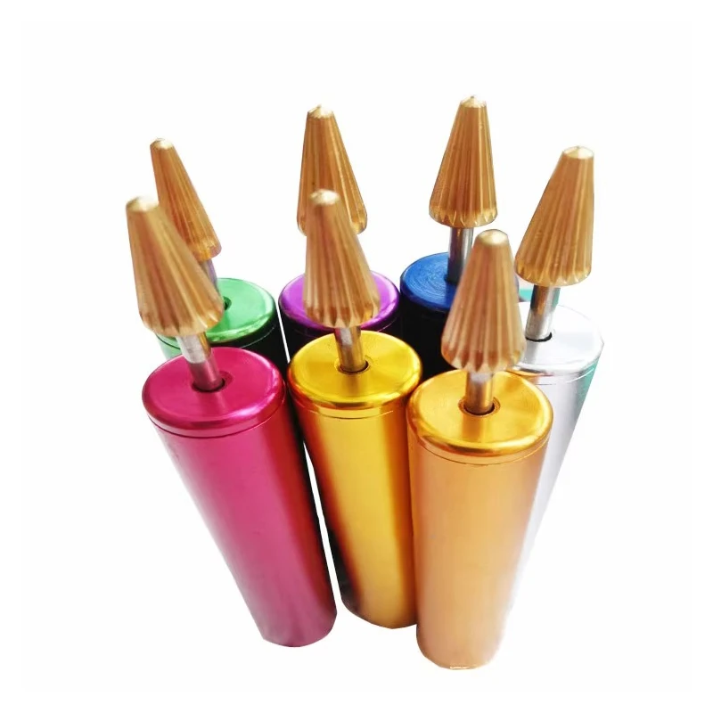 Leather Edge Dye Pen Brass Head Leather Edge Oil Pen Applicator Speedy Paint Roller Paint Craft Tools