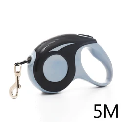 Retractable Dog Leash with One - Button Lock and Comfort Grip Handle (MULTICOLOR)