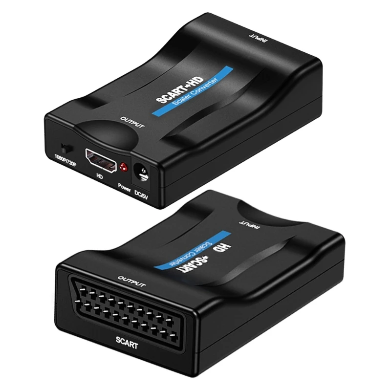 

to SCART Adapter Input SCART Output Adapter