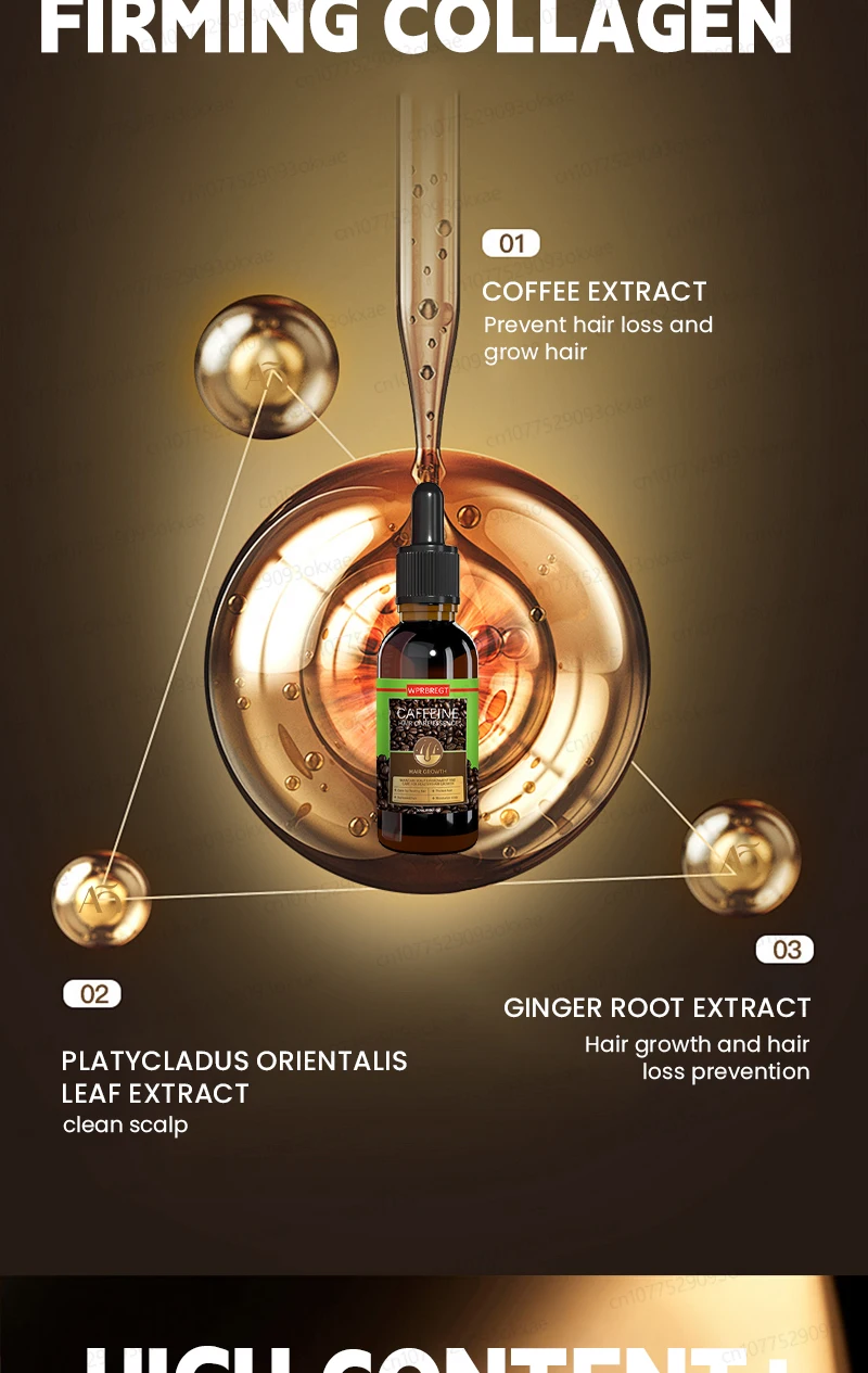 Description Picture 6 of itemUnisex Hair Growth Oil Hair Loss Treatment Rapid Hair Growth Effective Baldness Repair Hereditary Postpartum