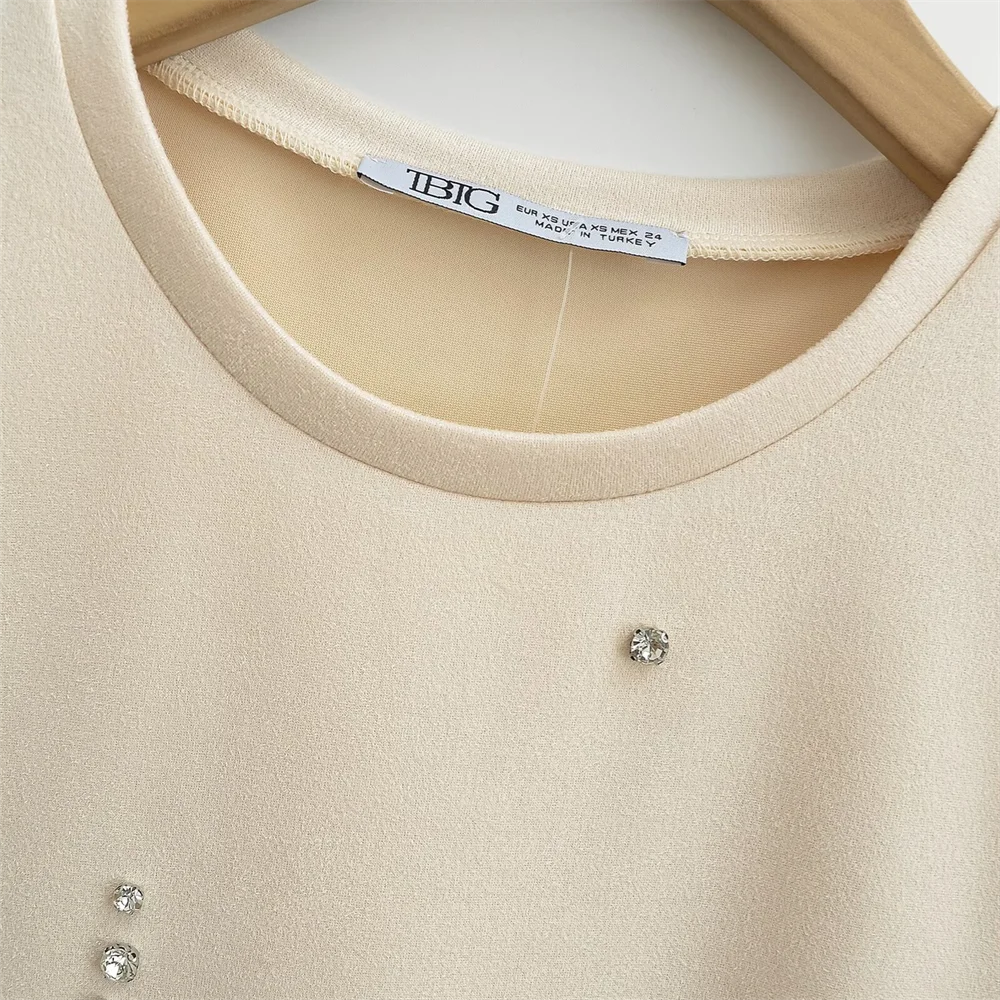 Spring New Women's Fashion, Elegance, Leisure and Versatile Jewelry, Plush Texture Dress