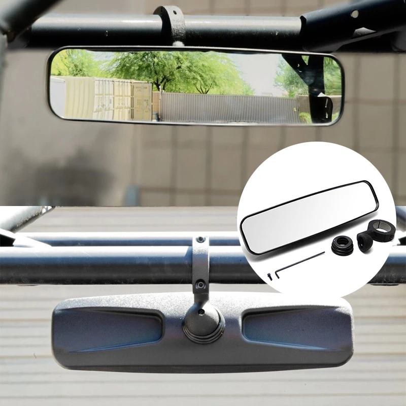 

1.75-inch ATV/UTV rearview mirror center mirrors off-road vehicle wide field of view for Polaris Global