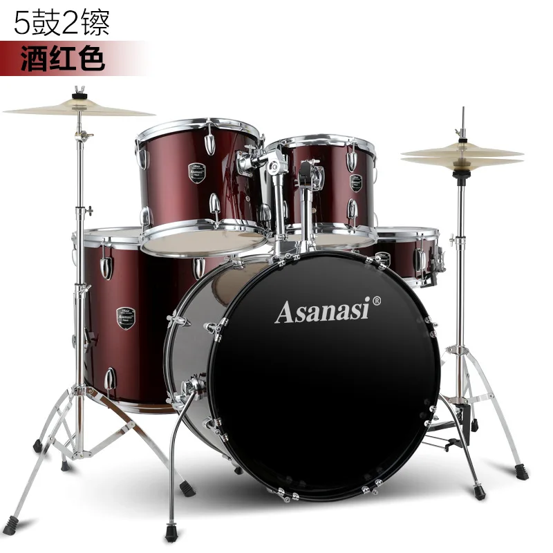 JazzDrumKitAsanasiQ900AdultChildrenDrumKitBeginnerJazzDrum