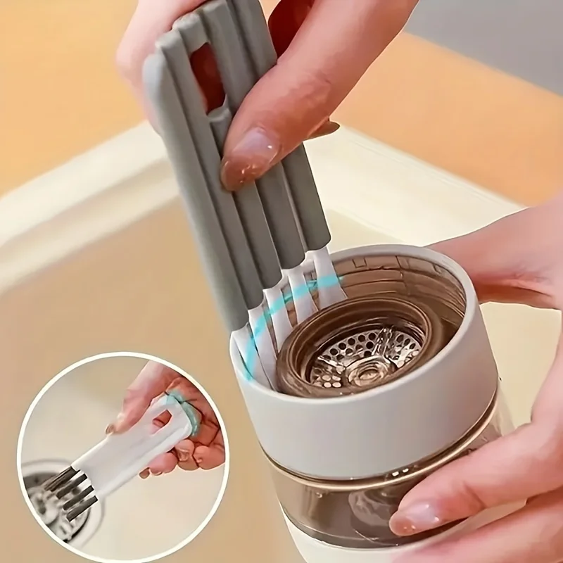 Cup Brush Crevice Cleaning