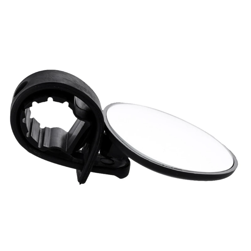 2Pcs Foot Support Cover Silicone Sleeve With Bike Mirror, Bicycle Cycling Rear View Mirrors Adjustable Handlebar Mounted