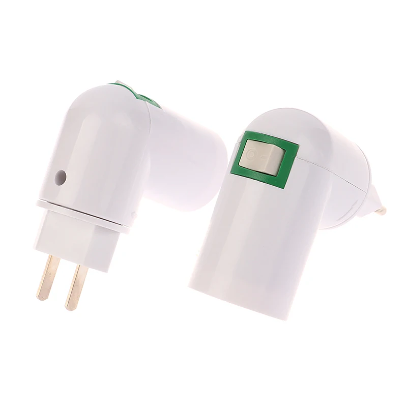 With Switch E27 Lamp Holder Socket Bulb Adapter 360-degree Adjustable Lamp Holder Converter Bulb Adapter Plug 1Pc lamp holder,lamp bulb holder,lamp base,lamp socket adapter