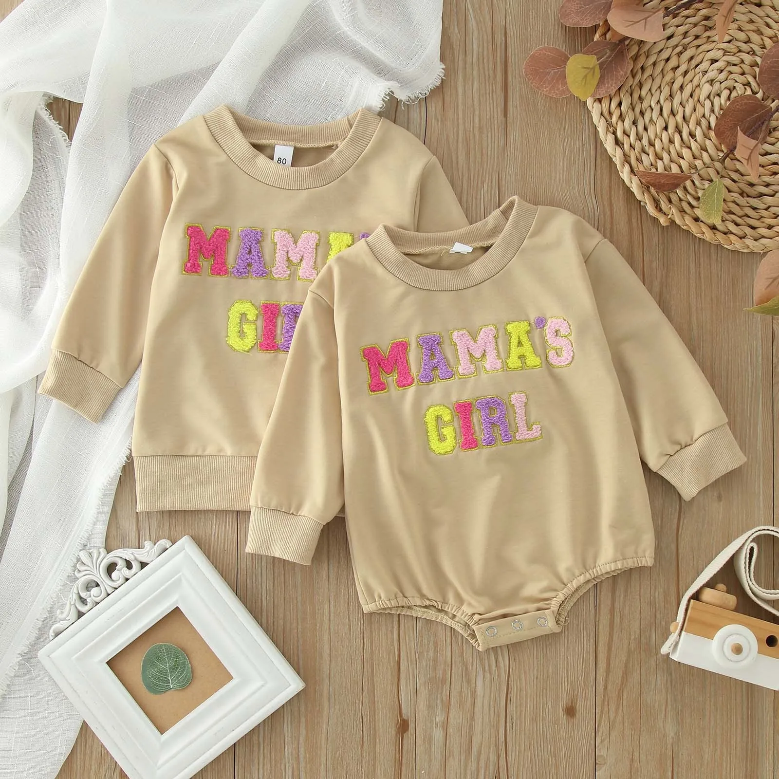 Toddler Infant Boys Girls Christmas Long Sleeve Cartoon Prints Sweatshirt Pullover Tops Baby Boy Outfits Bodysuits & One-Pieces