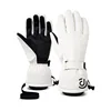 Men's Winter Warm Ski Gloves Outdoor Thick Snowboarding Gloves Windproof Waterproof Gloves for Riding Touch-Screen Skiing Gloves 1