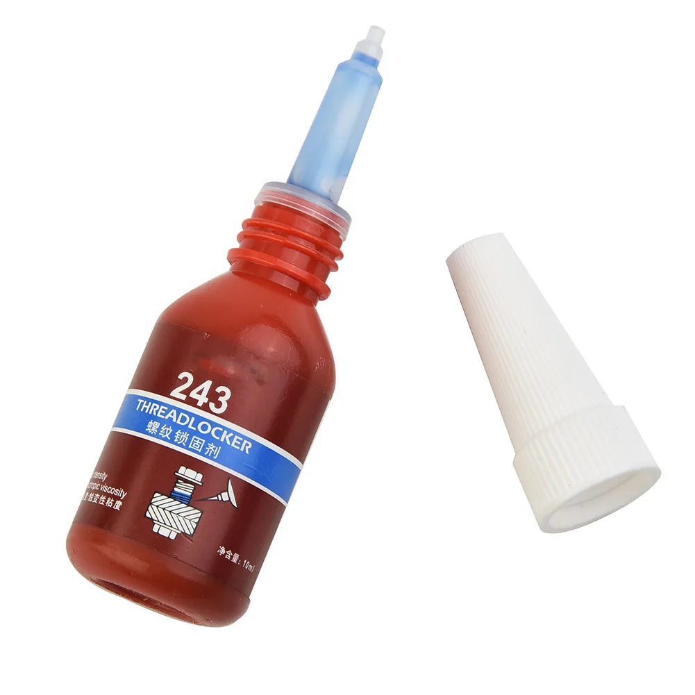 Threadlocker Glue 10ml 243 Medium Strength Anti-pressure Anti-corrosion Blue Locktite Anaerobic Adhesive 243 Sealers anaerobic glue threadlocker glue liquid glue
