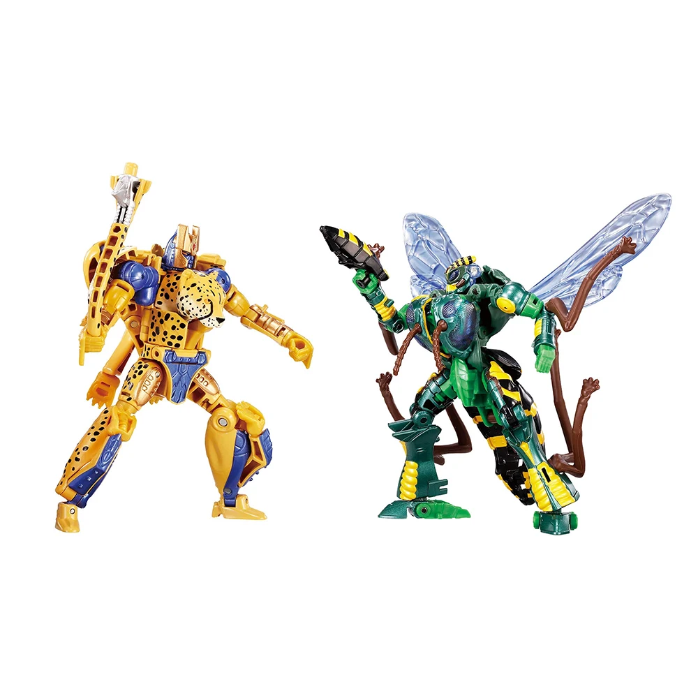 TAKARATOMY-BWVS-03 Transformers Cheetor Waspinator, figuras de