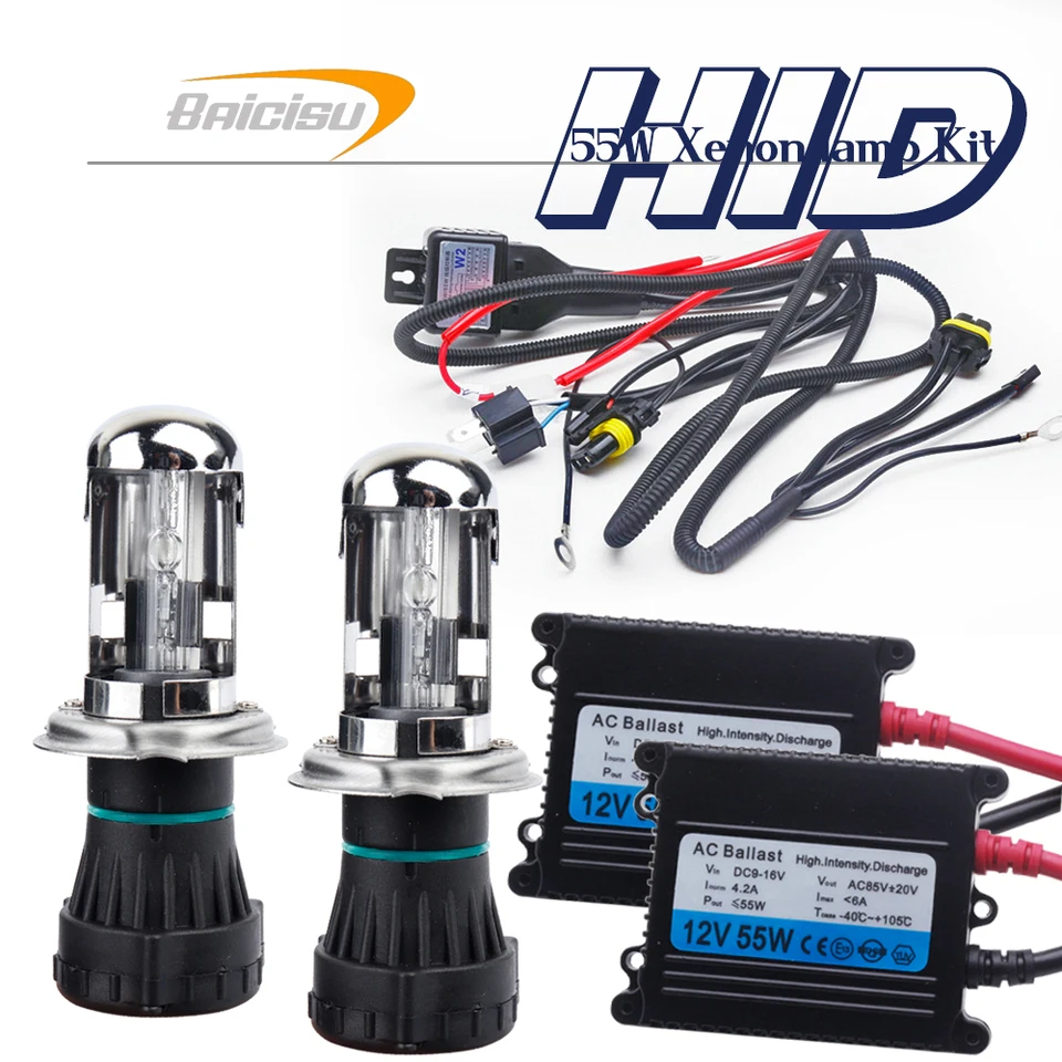 KIT BI-XENON H4-3 DIGITAL 64BIT 55W - Foto 2