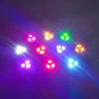 1PC 3-LED Magnetic Controlled Lights for Robots Used for Model Lighting Multiple Colors Available No Battery 1