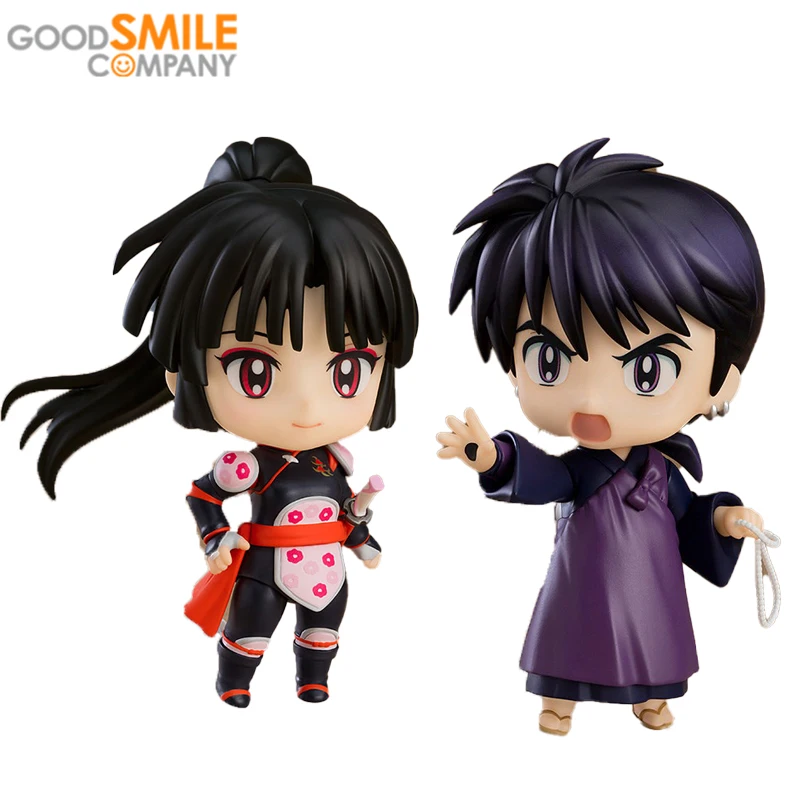 

GoodSmile Original Genuine GSC 1736 Sango 1735 Miroku Inuyasha Q Version NENDOROID Action Anime Figure Model Toy Collection Doll