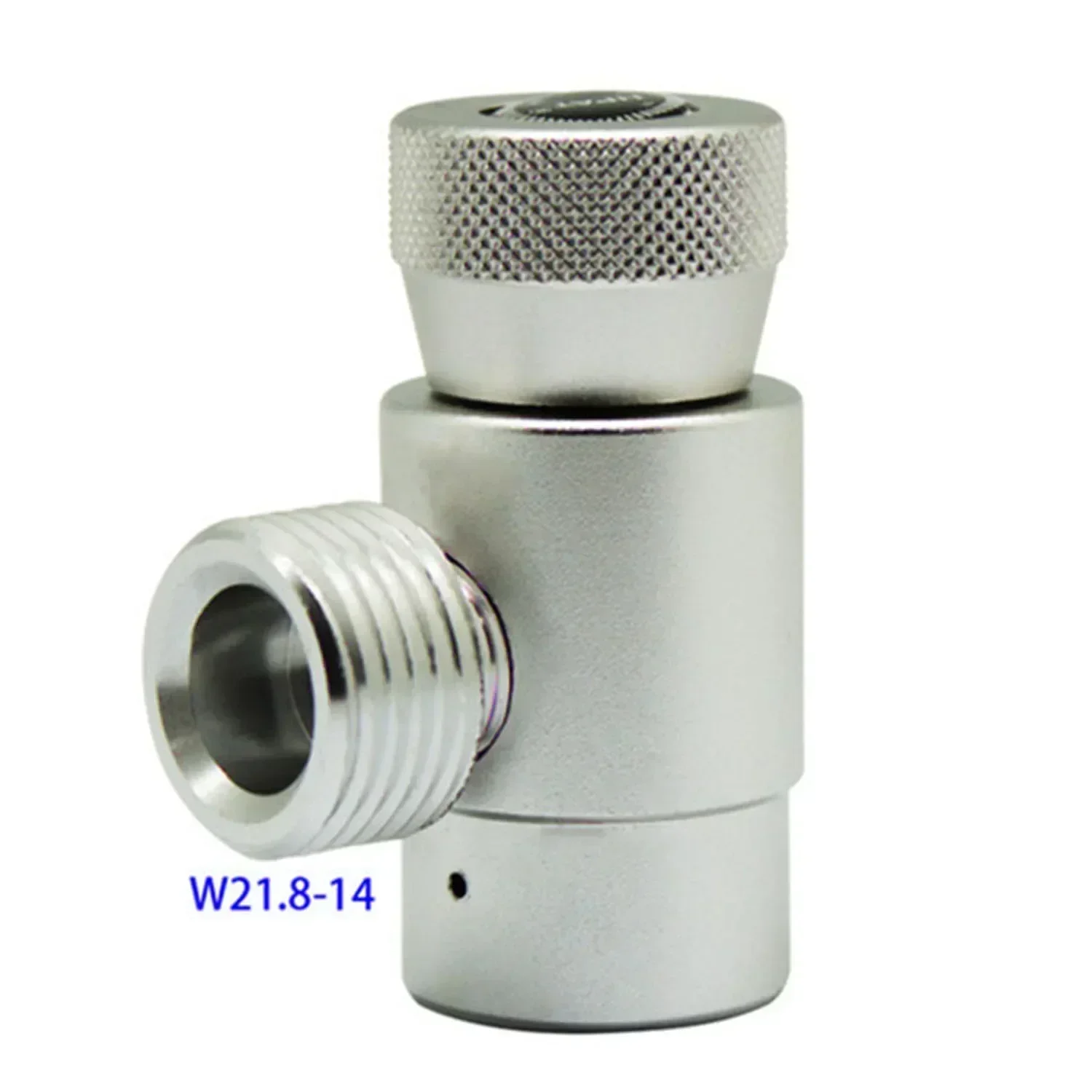 CO2 Filling Refill Adapter Metal Connector W21.8-14 To TR21-4 for Soda-Maker Cylinder Tank Gas Homebrew Regulator co2 thread adapter