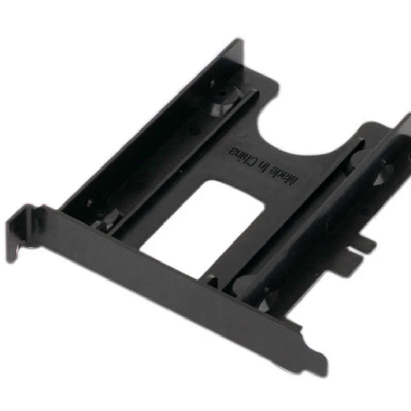 

Переходник для жесткого диска с разъемом для карты PCI, кронштейн для жесткого диска/твердотельного накопителя, задняя перегородка, пластиковый переходник 2,5 а 3,5 Sata