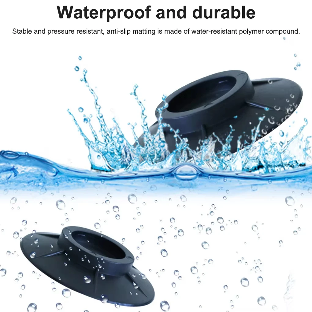 Rubber Pads 1&4PC Anti Vibration Feet Slipstop Silent Skid Raiser Mat Washing Machine Support Dampers Stand Non-Slip