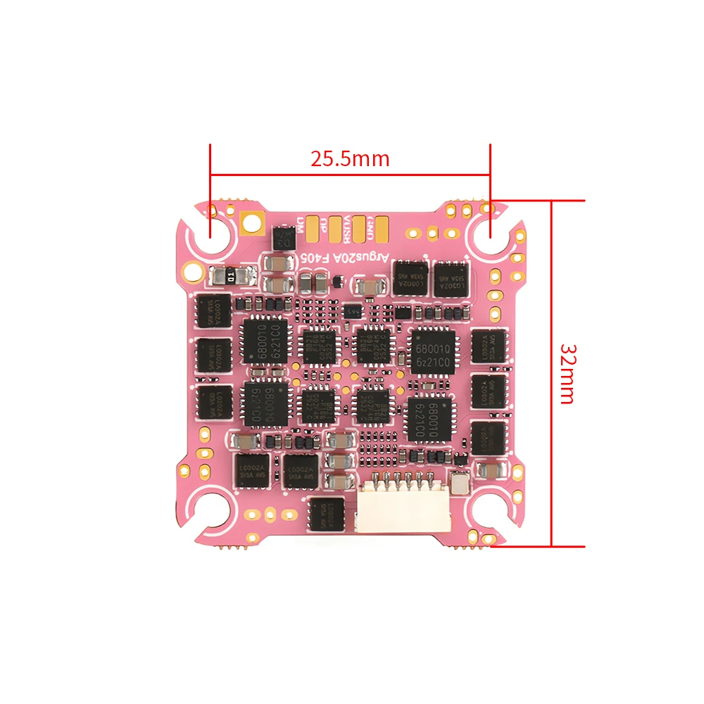 Axisflying ARGUS 20A F405 AIO встроенный ELRS ICM42688 Подходит для 2,5-дюймового FPV-дрона ExpressLRS 2,4 ГГц thumbnail 2